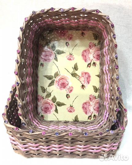 Корзины плетеные