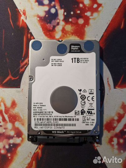 Жесткий диск на ноутбук 1 тб