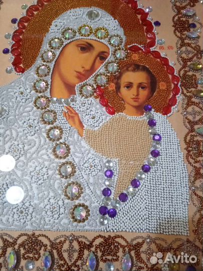 Икона из бисера