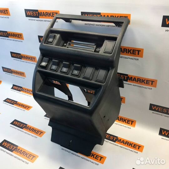 Консоль панели приборов Нива в сборе с кнопками