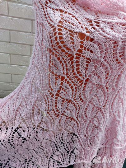 Палантин ручной работы