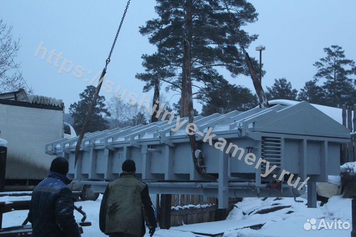 Сушильная камера для древесины terawood 3,2 М3