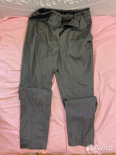 Брюки клетчатые