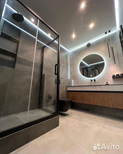 Ванная, туалет под ключ любой сложности