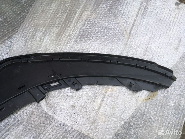 Спойлер переднего бампера VW Polo 10-14