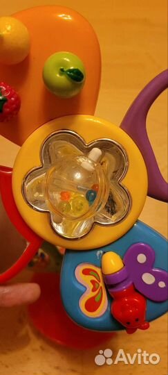 Развивающая игрушка-цветок на стол