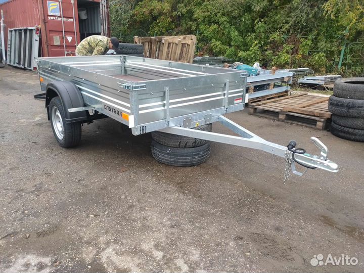 Прицеп Спутник Эксперт Zn 2513/33, без тента