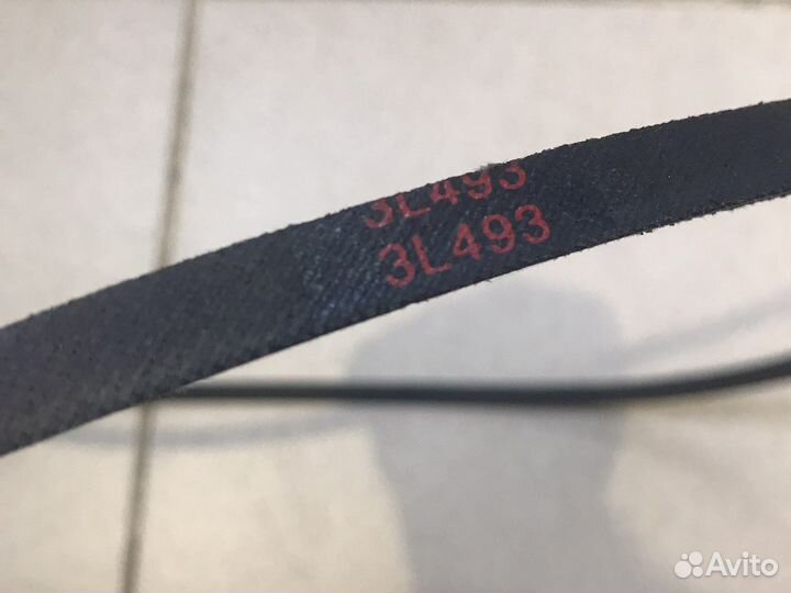 Ремень клиновидный стиральной машины 3L493