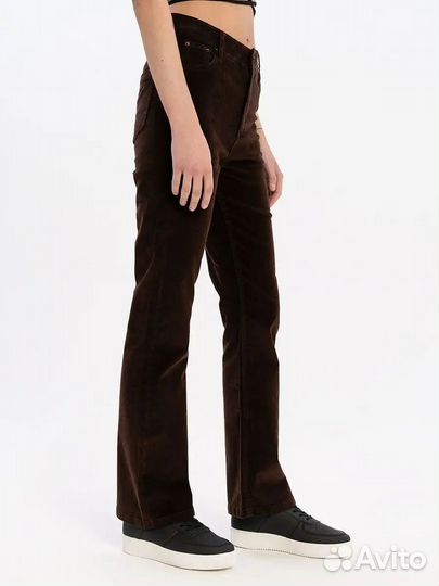 Брюки коричневые