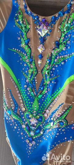 Купальник для спортивной аэробики 128-134