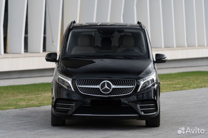 Аренда минивена Mercedes v class вип