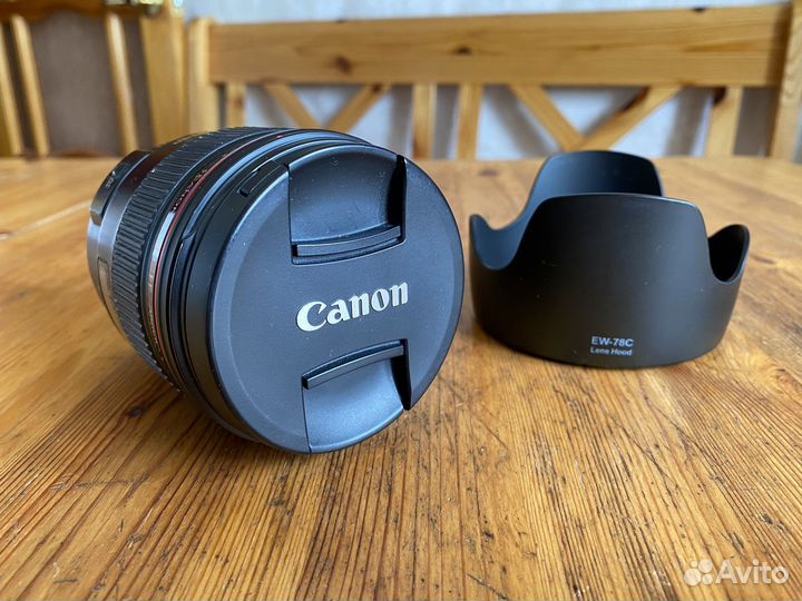 Объектив Canon ef 35mm 1.4 L usm