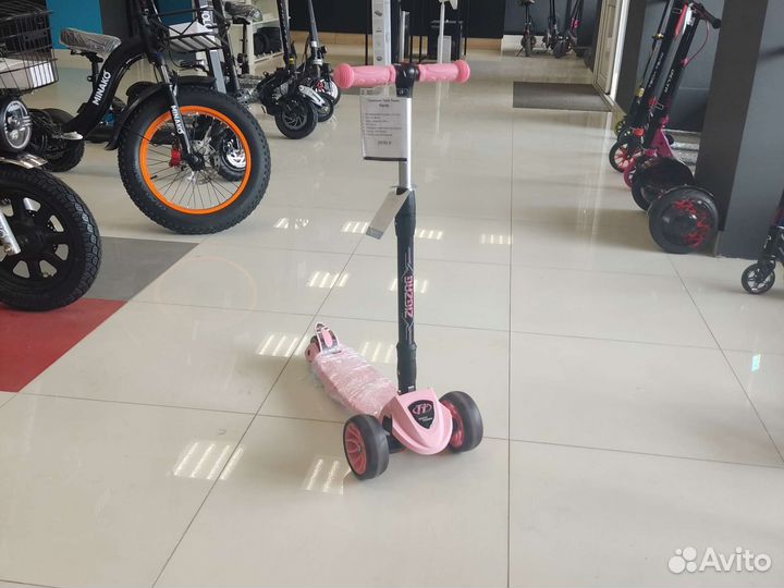 Детский самокат Tech Team Zigzag