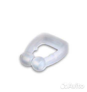 Силиконовая клипса против храпа 