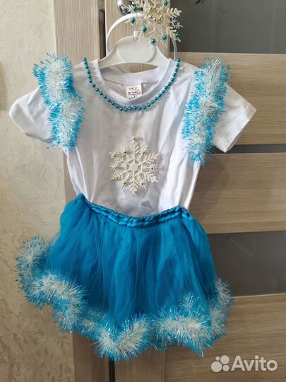 Костюм снежинки 92-98
