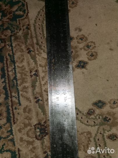 Линйка металлическая