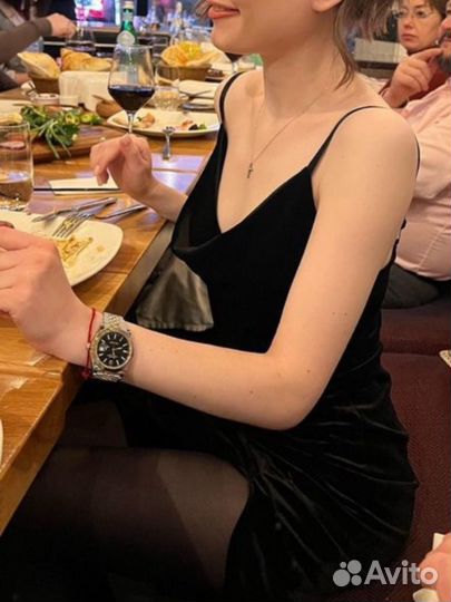 Бархатное платье