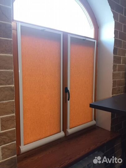 Кассетные рулонные пружинные шторы