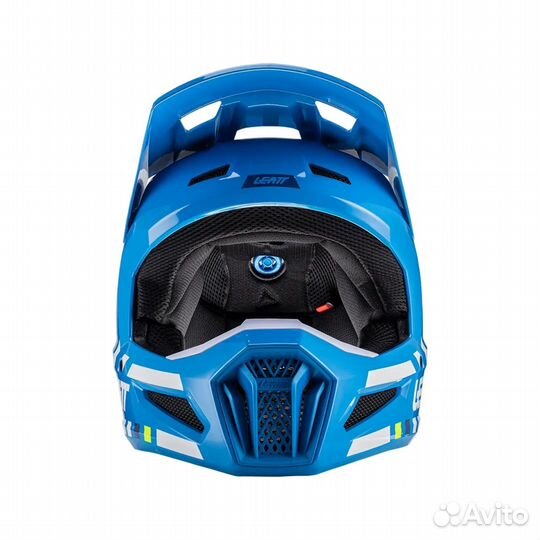 Кроссовый Шлем Leatt Moto 3.5 Helmet Kit Cyan 2024