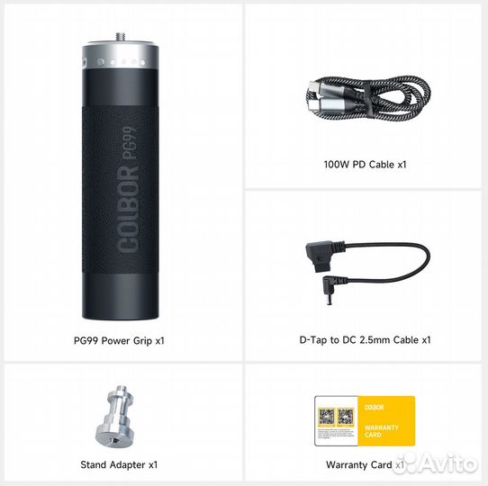 Батарея питания PG77 PG99 для ColborCL60 CL100 W60