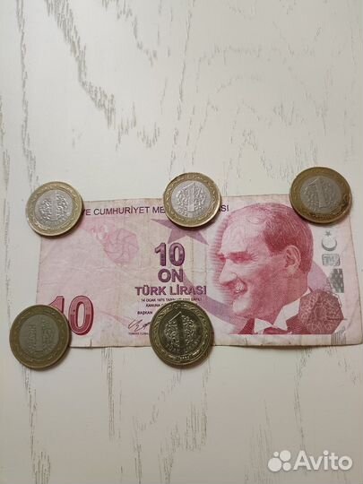 Продам турецкие лиры