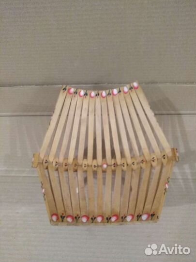 Деревянная советская хлебница СССР