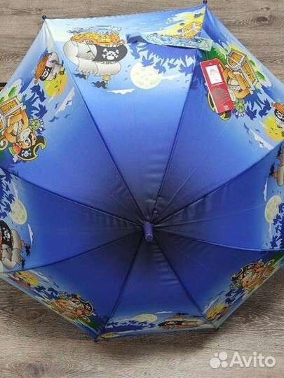 Зонтики детские для мальчика RainDrops новые