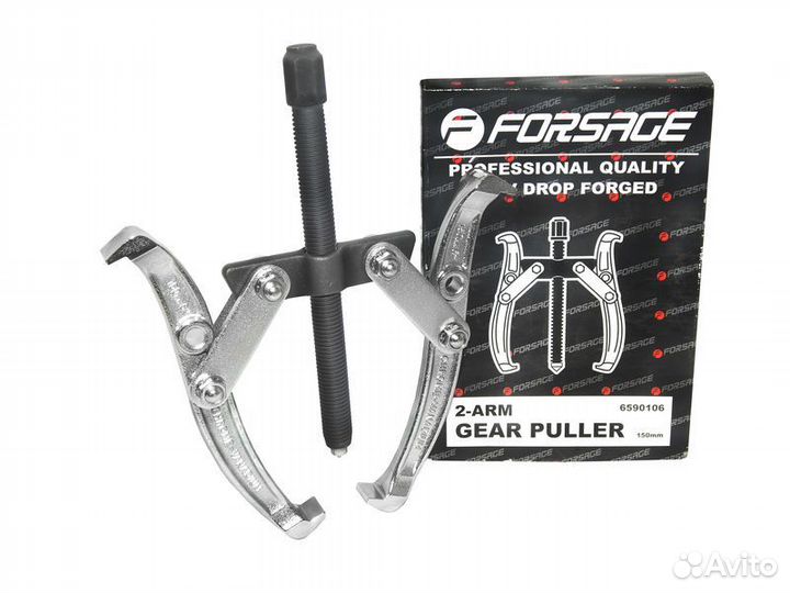 Съемник двухлапый переставной 8''(захвата -200мм