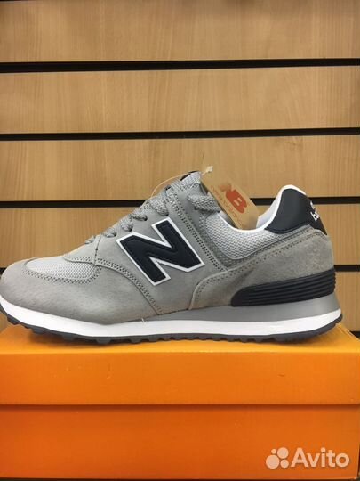 Кроссовки New balance 574 натуральная замша