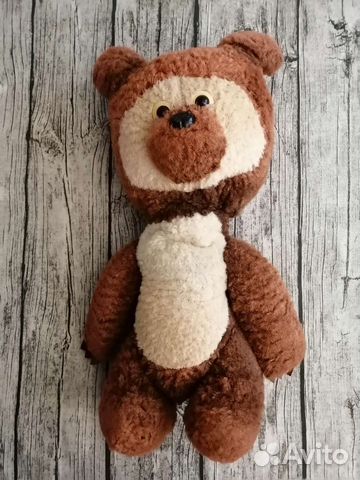 Плюшевый медведь СССР 50 см