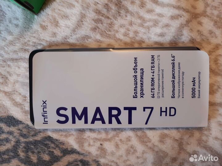 Infinix smart 7 смартфон