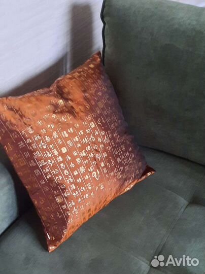 Наволочка декоративная шелк (цена за 3 шт)