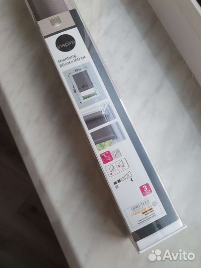 Рулонная штора 80 160 см новая Леруа Мерлен