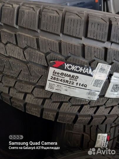Yokohama Ice Guard G075 285/45 R22