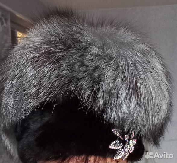 Шапка норковая женская новая
