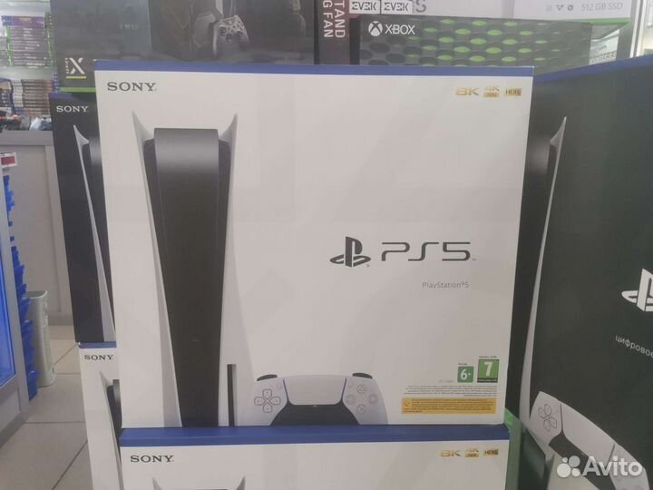 Sony PlayStation 5 Ps5 (BLU-RAY привод) рст