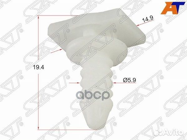 Клипса фиксатор VAG (1 шт.) stke346 Sat