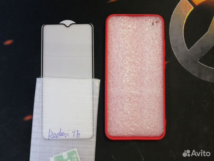 Чехол и защитная плёнка на xiaomi redmi 9A