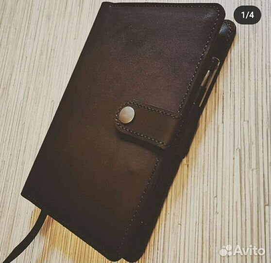 Ежедневник кожаный