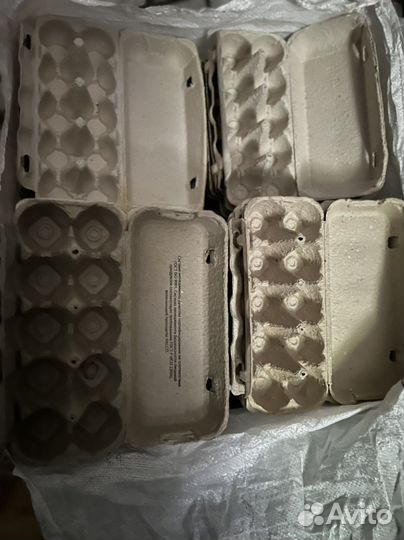 Касеты для яиц (коробки на 10 яиц)