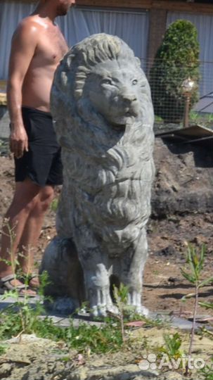 Лев из бетона 500кг