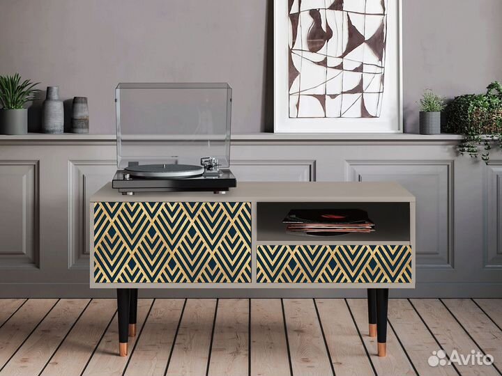 Тв-тумба T3 - Сатин - Egypt Triangles