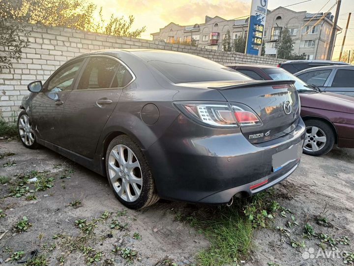 Mazda 6 2.0 AT, 2008, битый, 270 000 км