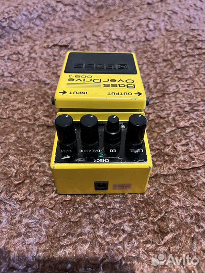Гитарная педаль Bass OverDrive ODB-3