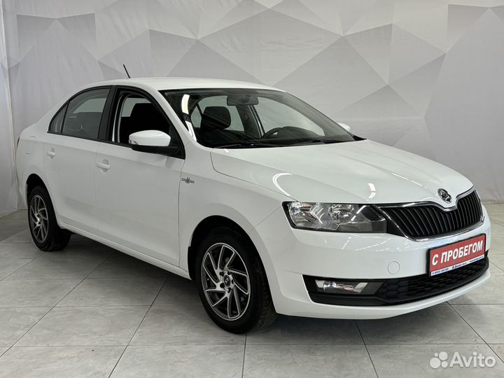 Skoda Rapid 1.6 МТ, 2019, 70 050 км