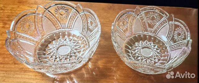 Ваза хрустальная для фруктов