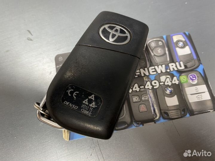 Ключ Тойота Рав 4 Denso 12BEC 433 mhz оригинал