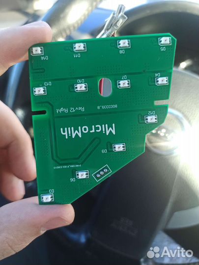 Правая,плата заднего фонаря Nissan Qashqai 2010-14