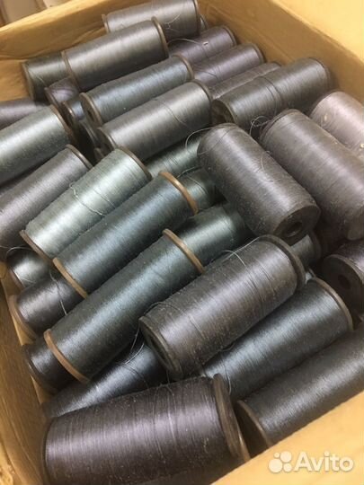 Нитки натуральный шёлк