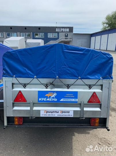 Легковой прицеп Кремень стандарт 2.0 (борт 500 мм)